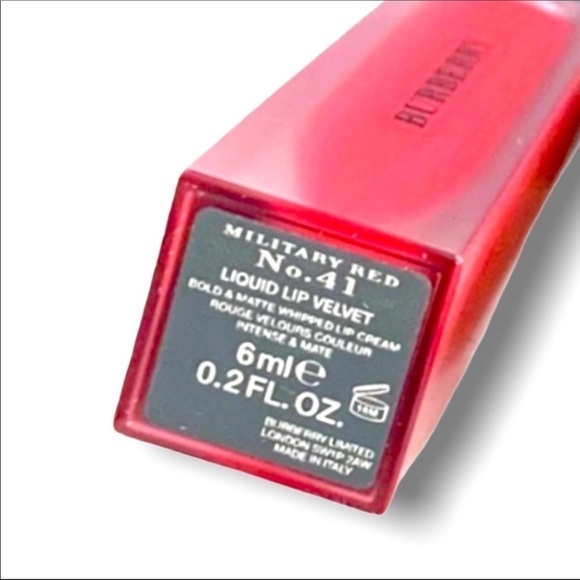 Burberry Military Red Liquid Lip No. 41 Lipstick NWT - Picture 6 of 9